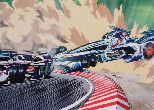赛车动漫,赛道风云录